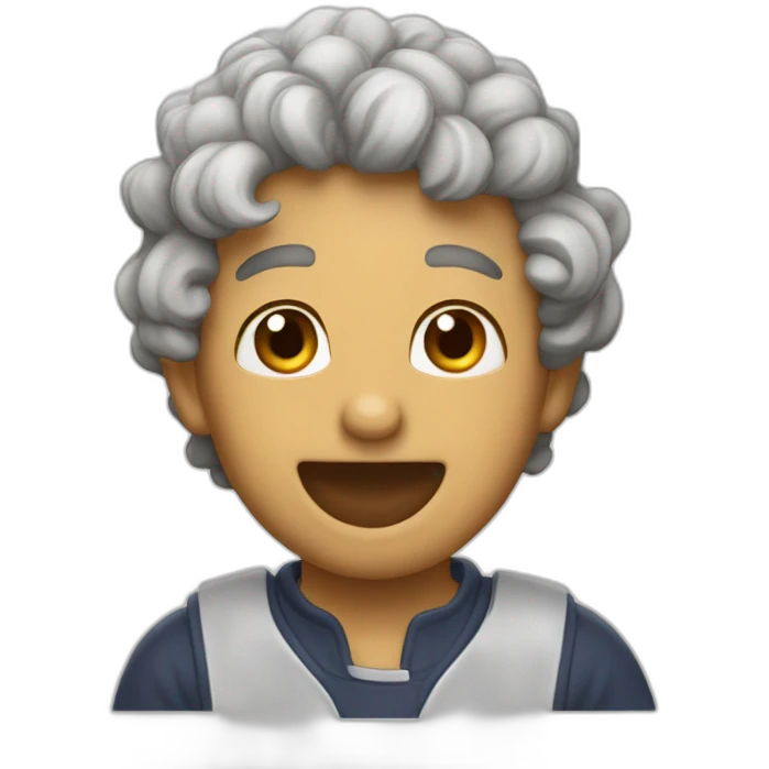 zarolho dando lingua emoji