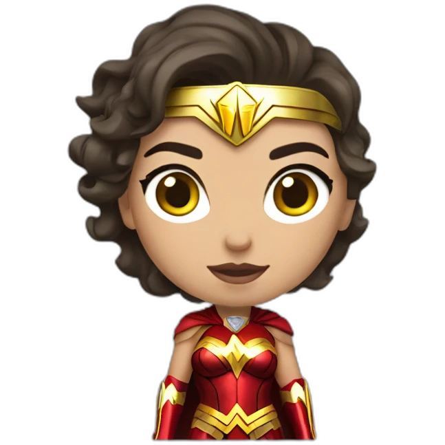 wonder flash woman emoji