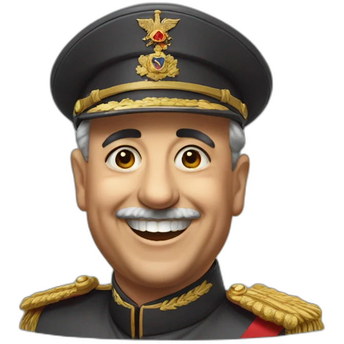 Francisco Franco smiling emoji