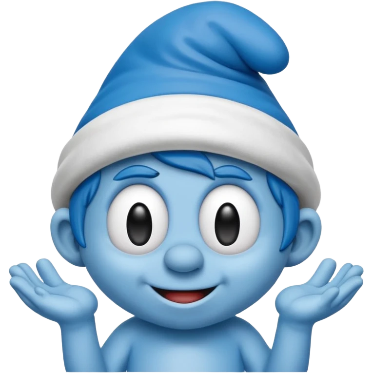 smurf  emoji