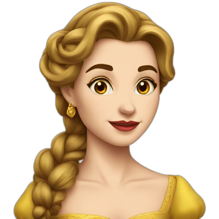 La belle et la Bete emoji