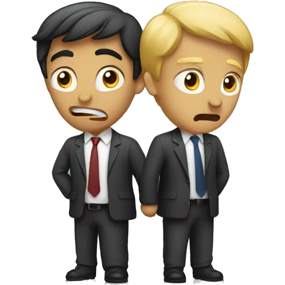 two people arguing emoji