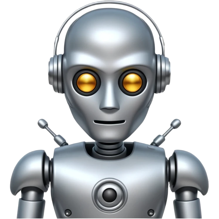 Robot Maestro musician emoji
