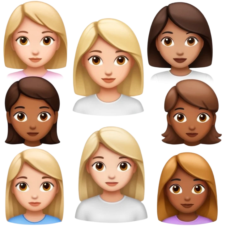 Girls emoji