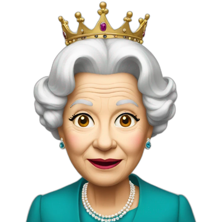 The Queen emoji