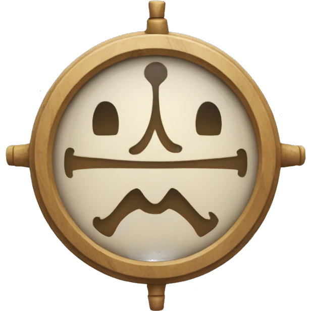 Compasso e esquadro emoji