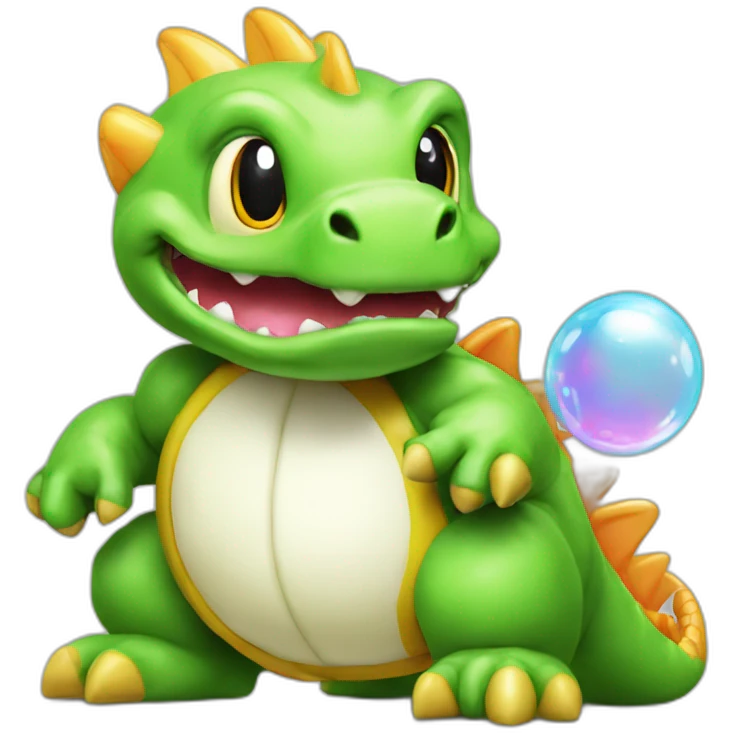 bubble bobble dragon emoji