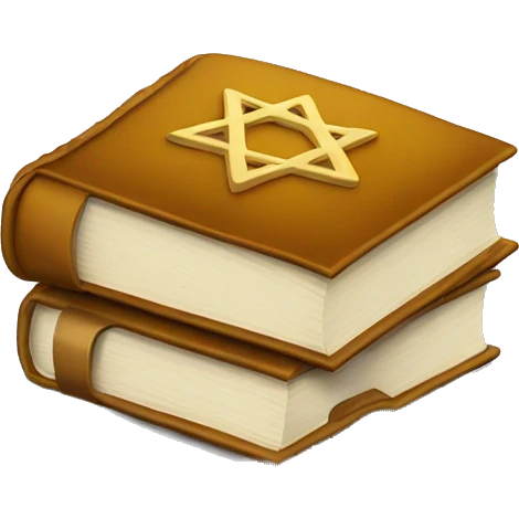 Jewish book emoji