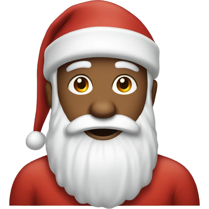 Christmas Santa emoji