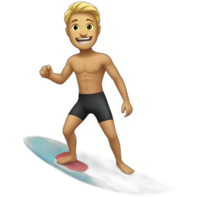 surfing emoji