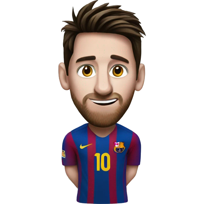Messi messing  emoji
