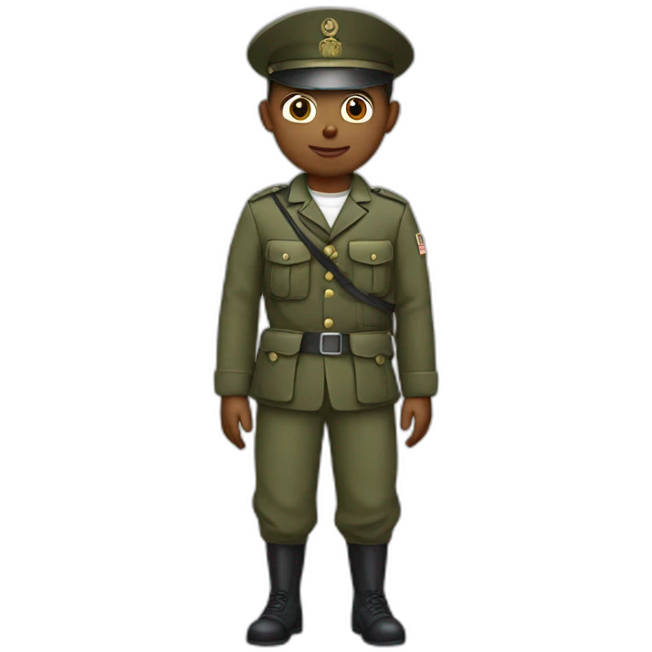 soldier thin boy emoji