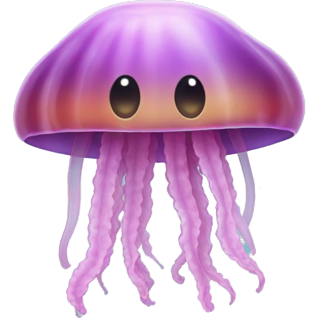 Jelly fish with a bonnet  emoji