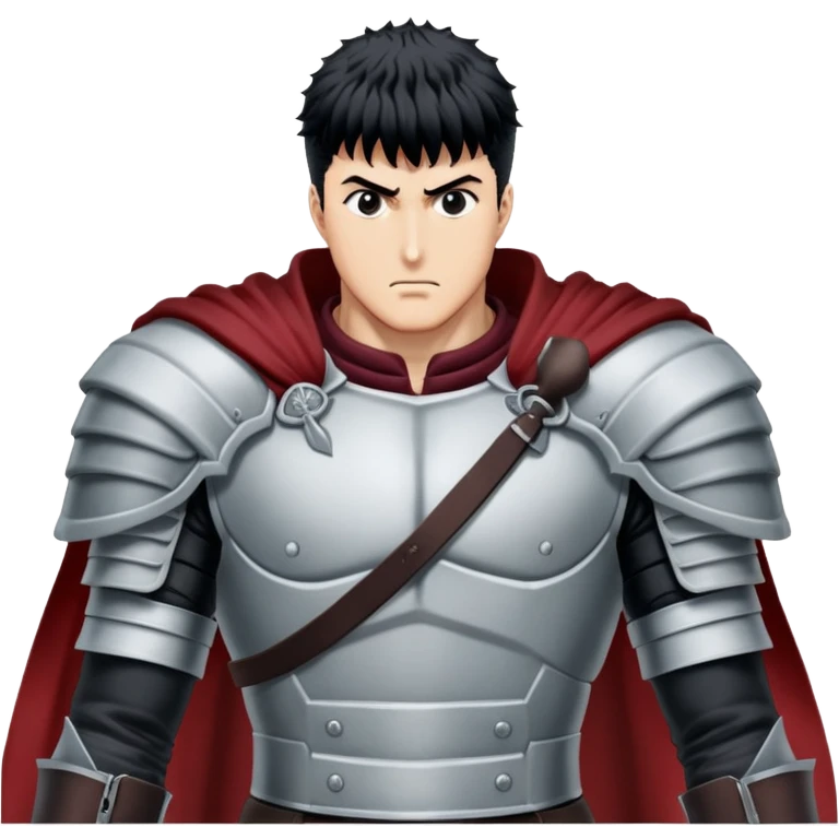 Anime "Berserk" — Gats and Griffith. emoji