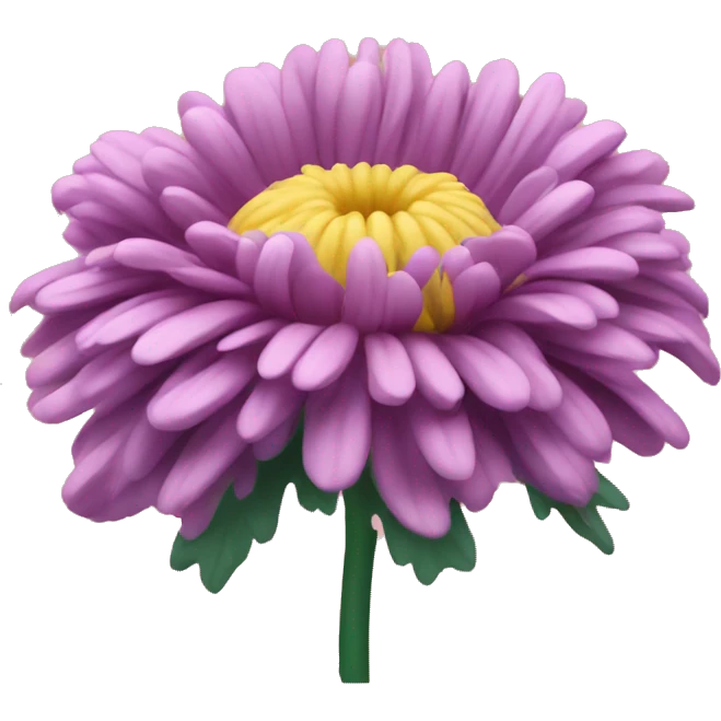 Chrysanthemum  emoji