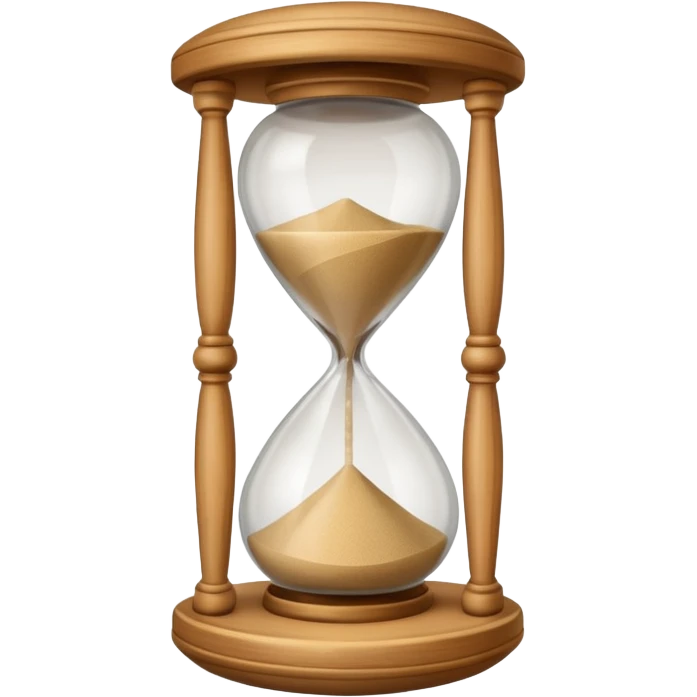 sand timer 3d emoji