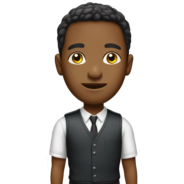 School boy big head emoji
