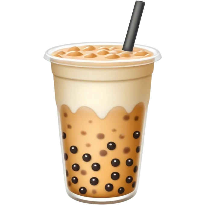 A boba cup emoji