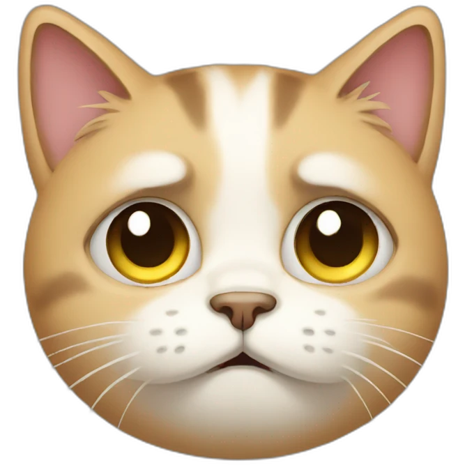 sad cat emoji