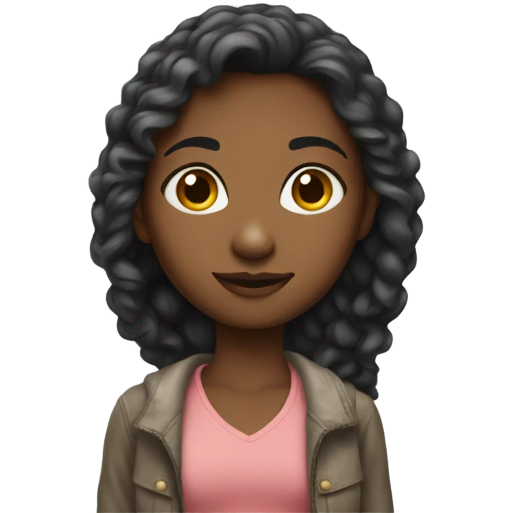 beautiful daughter, full body emoji