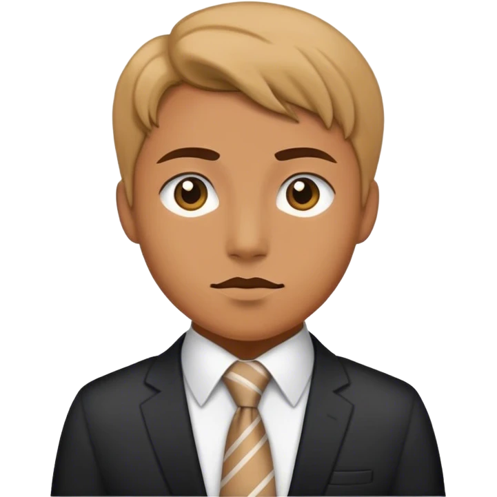 Do wearing a tie emoji