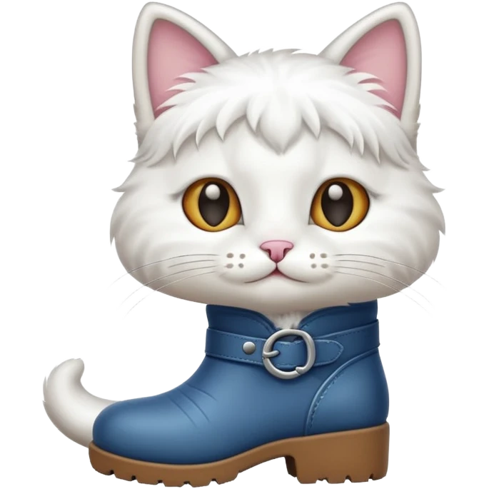 Un gato con botas  emoji
