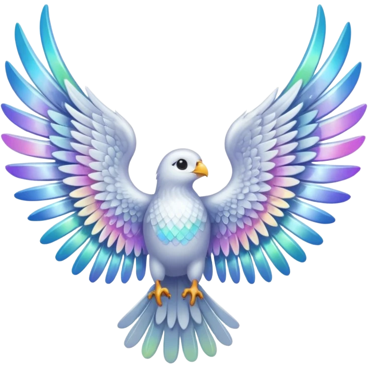 I would like to create unique wings I can use in my poem titles for the Archangels: Lucifer, Michael, Gabriel, Raphael, and Uriel emoji