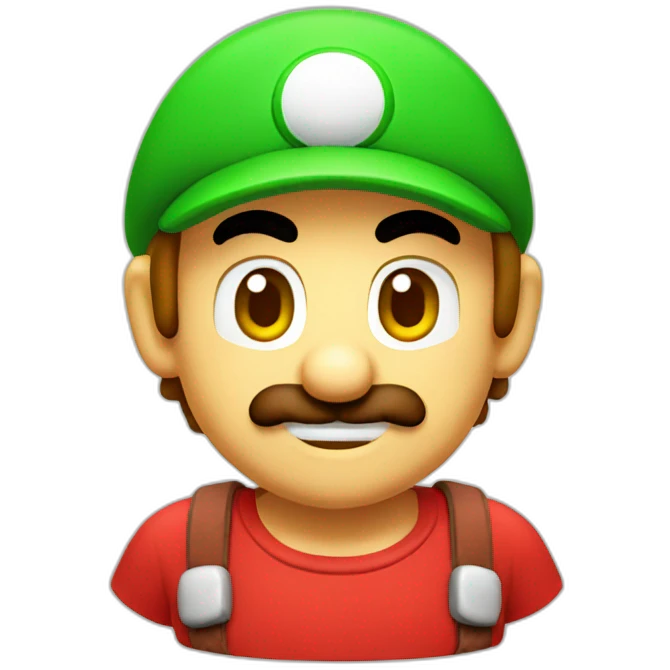 Mario red hat emoji