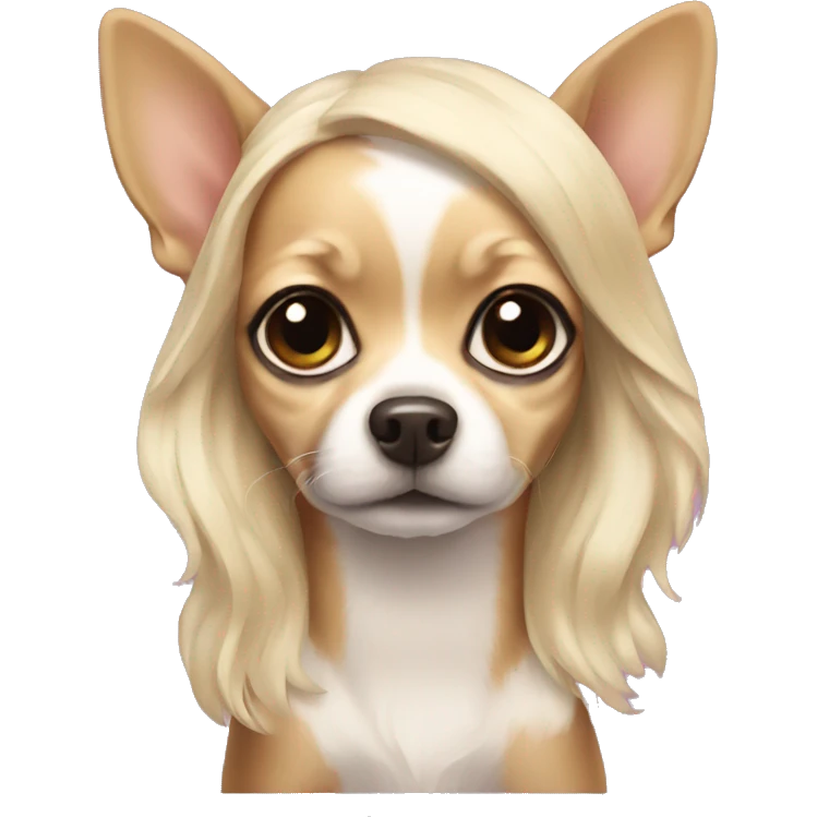 chihuahua princess emoji