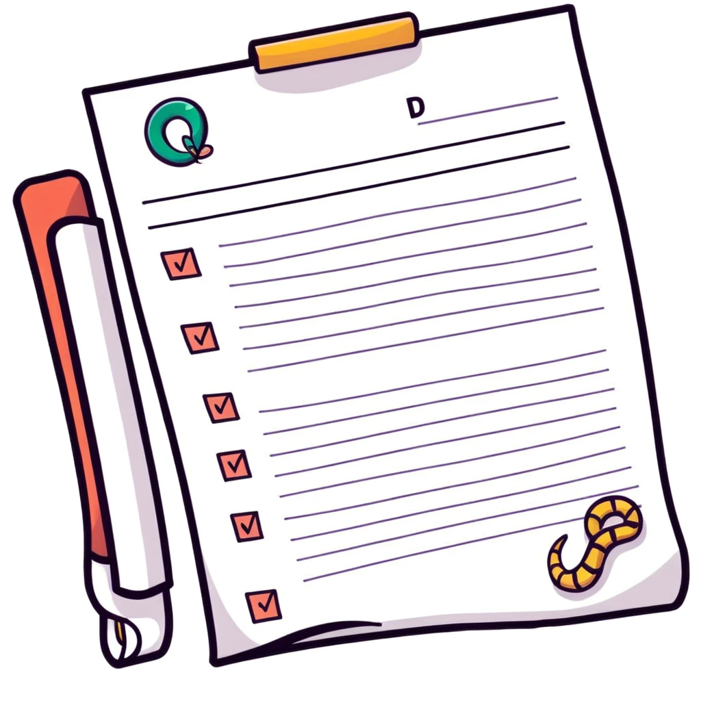 a to-do list paper that is extremely long, curling up and down like a snake, filled with many tiny checkboxes, fading into the distance to look never-ending emoji
