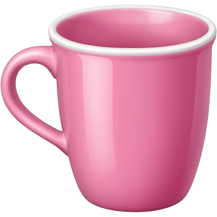 Pink cup emoji