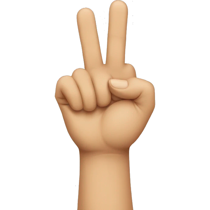 Fingers pointed together  emoji