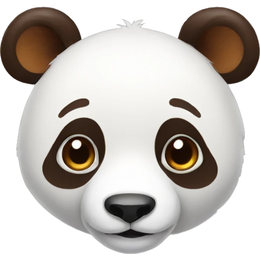 Un panda roux  emoji