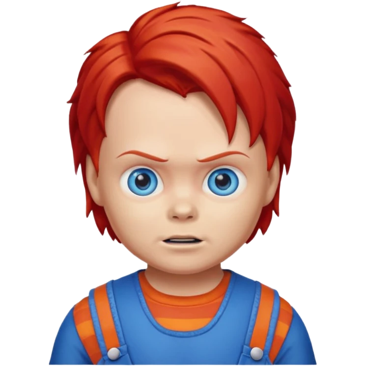 Un emojin de chuky emoji