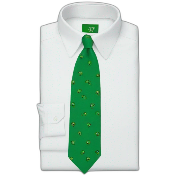 kappa green Ties Shirts emoji