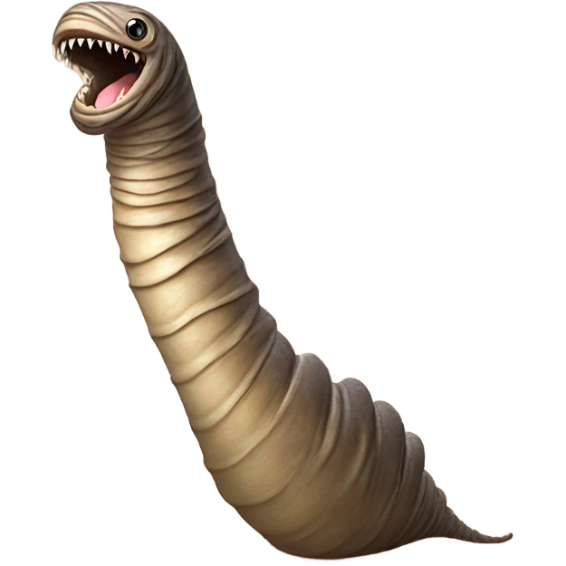 Giant sandworm from the movie Dune emoji