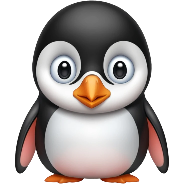 Sad emoji penguin begging giant lovely eyes cute emoji