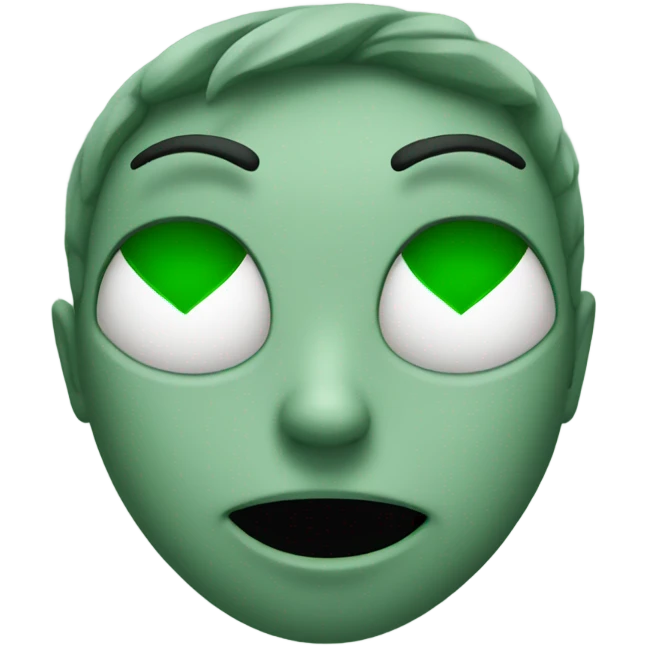dark green heart  emoji