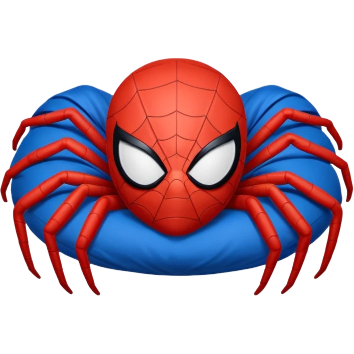 emoji de spiderman durmiendo emoji