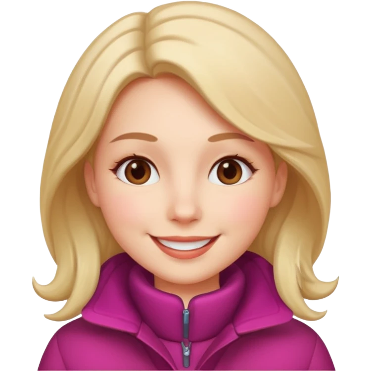 Winter Photo female emoji