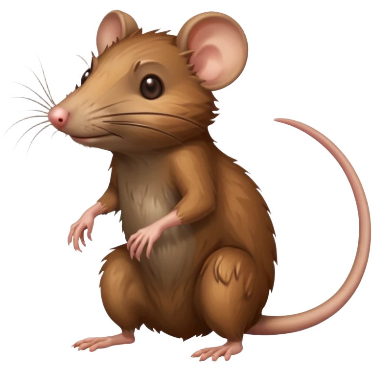 filthy rat emoji (with entire body) emoji