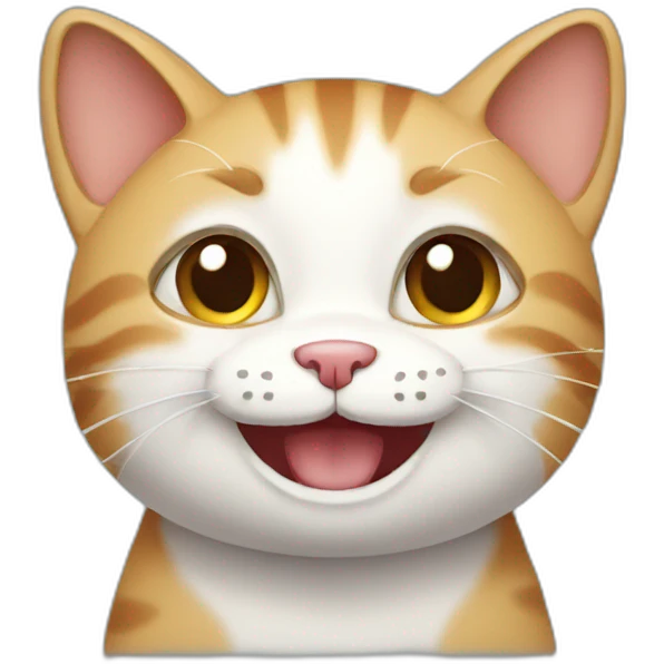 happy cat emoji