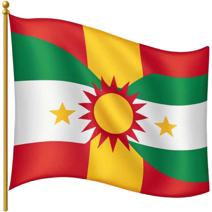 Kurdistan flag emoji