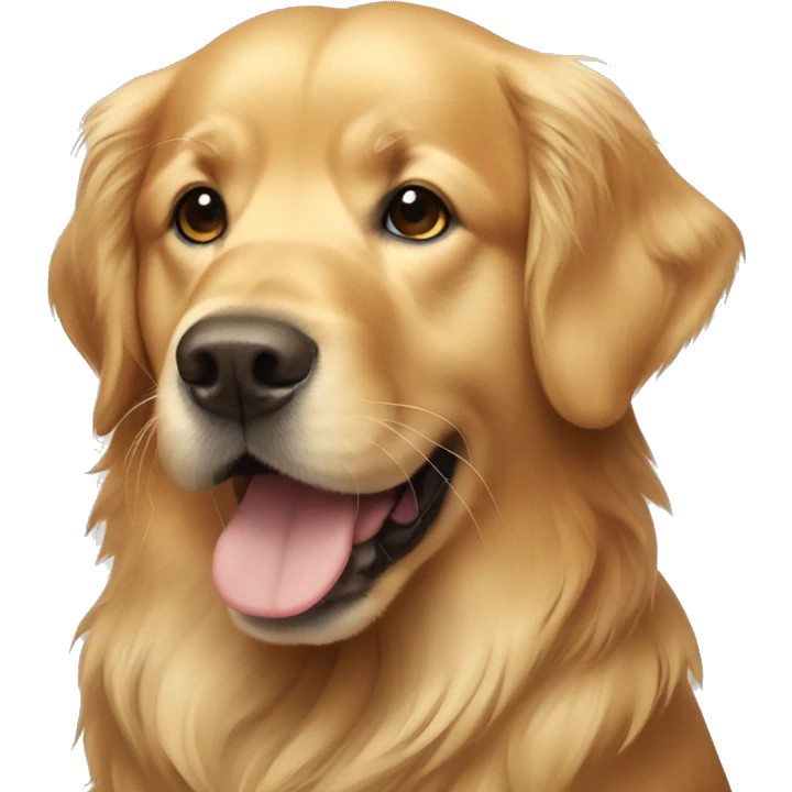 Golden retriever  emoji