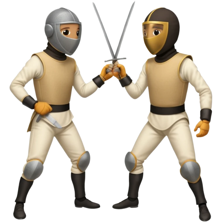 duel with epees emoji