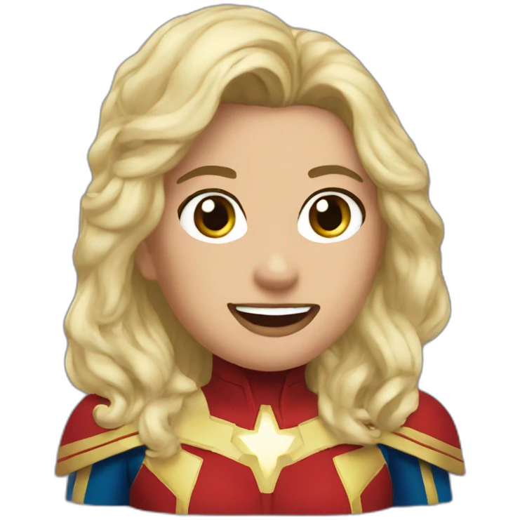 Capitana Marvel emoji