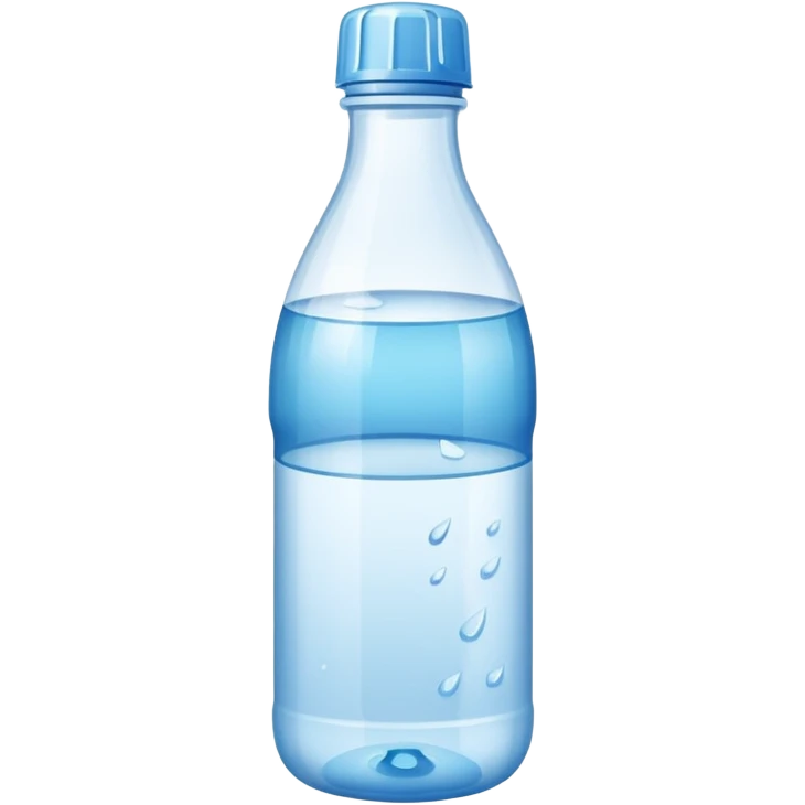 open bottle of water emoji