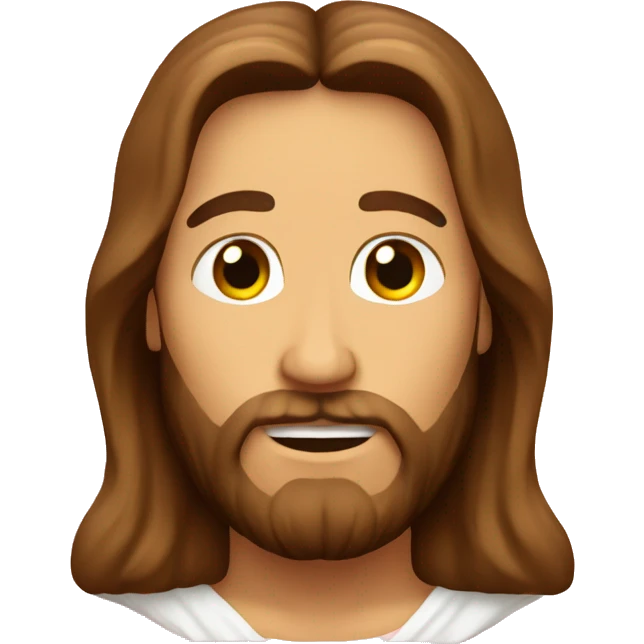 Jesus Christ with a heart emoji