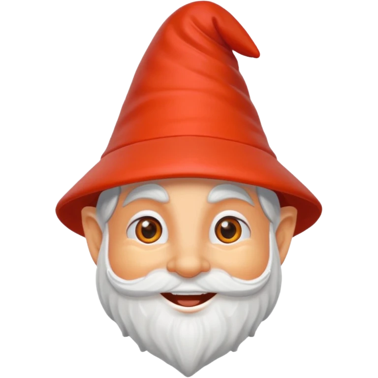 garden ornamental gnome orange emoji