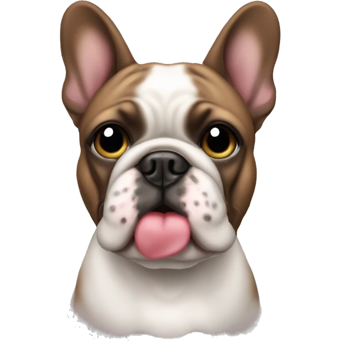 Bouledogue gay emoji
